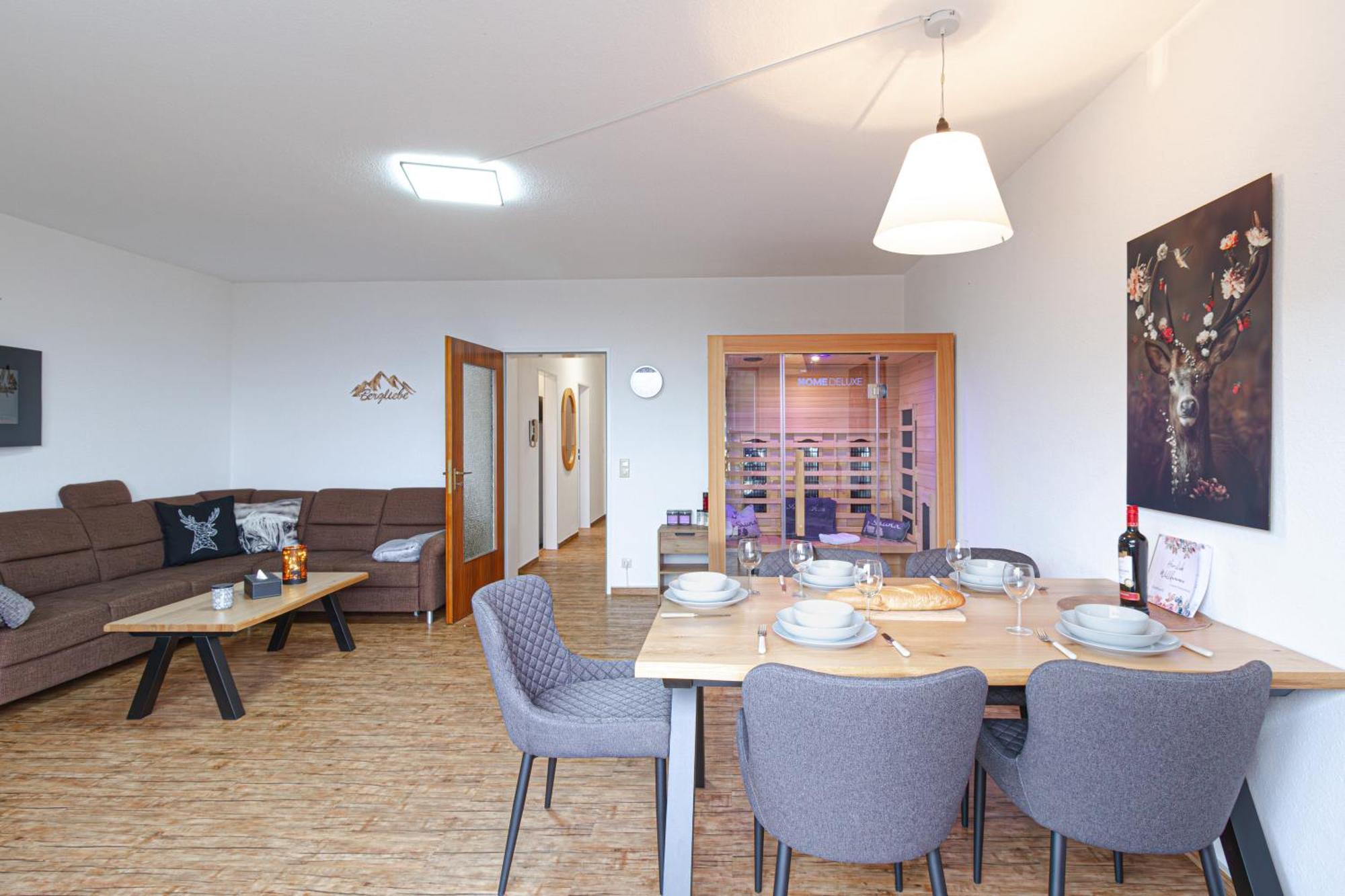 Bergzauber Sauna, Bikerpark Appartement *